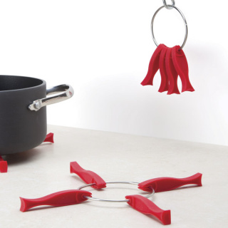 Подставка для горячего Красная рыба Арт. 004031