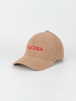 Бейсболка бежевая Москва