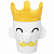Кружка с крышкой King арт 646