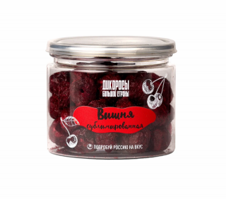Вишня сублимированная 30гр, (150мл) ПЭТ банка ДБС Вишня сублимированная 30гр, (150мл) ПЭТ банка ДБС