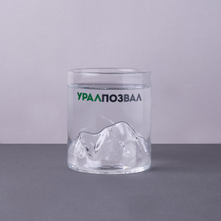 Стакан прозрачный Урал - Горы стекло
