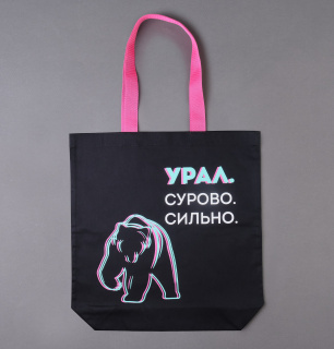 Сумка тканевая Урал Сурово. Сильно. производствоЕль