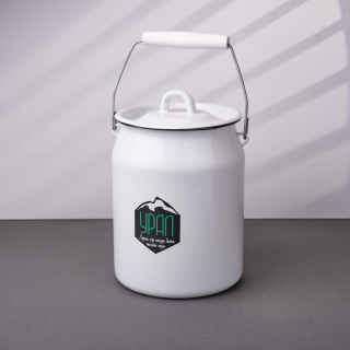 Бидон эмалированный "Лучше гор"  Бидон эмалированный "Лучше гор"