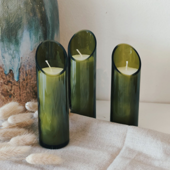 Свеча из винной бутылки ПроизводствоЕль