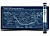 Светящаяся в темноте карта звездного неба Gagarin Map