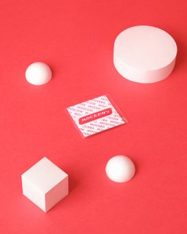 Наклейка полимерная Москва