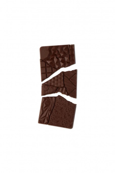 Шоколад с белыми грибами жаренными с луком горький 72% 80 гр УСВ